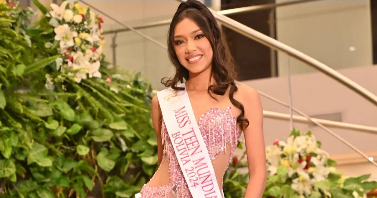 Daniela Cabrera, Miss Bolivia Teen Mundial (Foto: David Condori) 