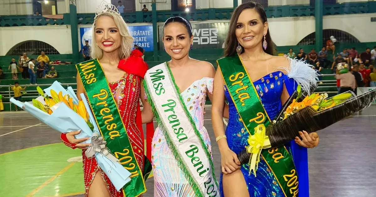 Miss y Señorita Prensa Beni 2024 (Foto: JC Noticias Trinidad)