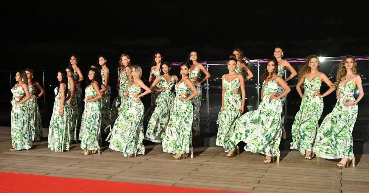 Candidatas Miss Santa Cruz 2025 (Foto: P.G.)