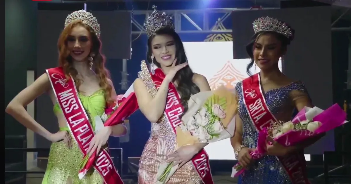 Ganadoras del Miss Chuquisaca 2025 (Foto: Captura)