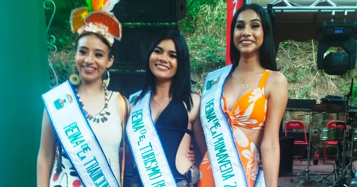 Soberanas del Día de la Tradición de Roboré (Foto: Canal 11)