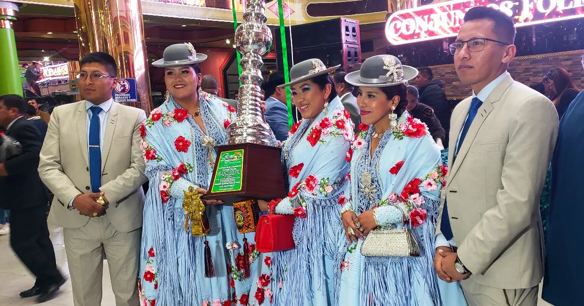 Rosas de Viacha Los Legítimos ganadores del Gran Poder (Foto: Mediabol) 