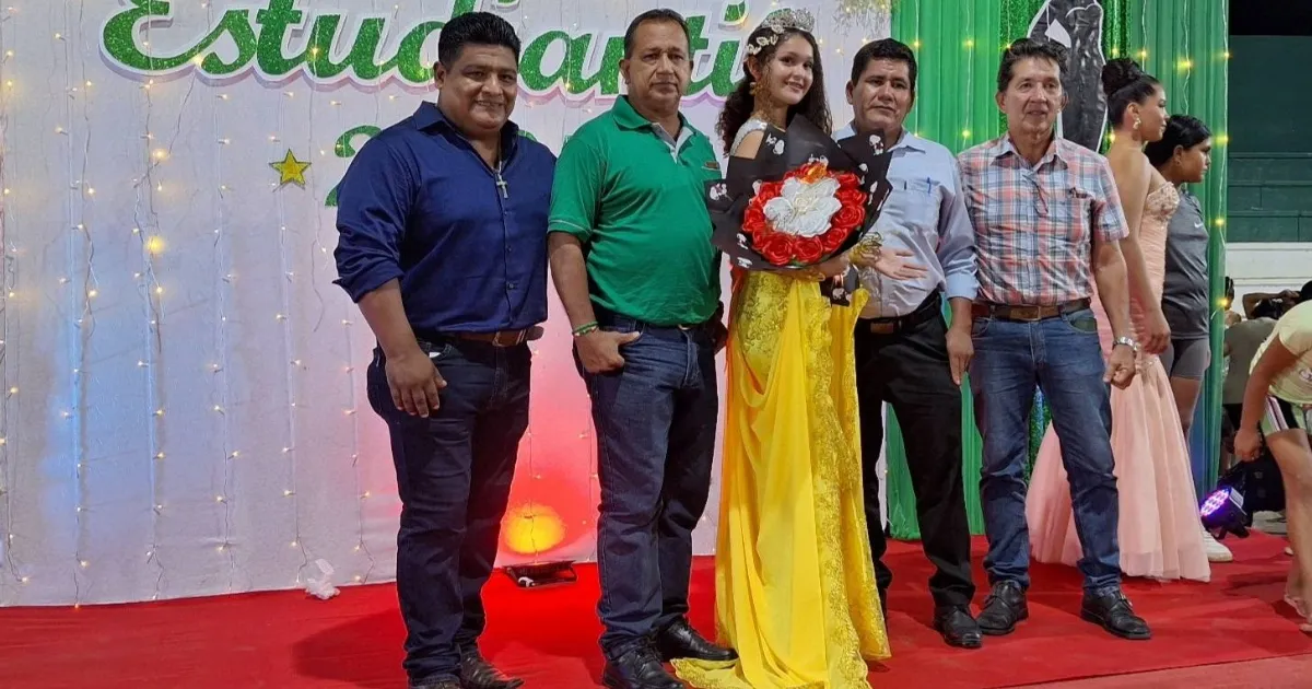 Coronación de Eymi María Madde, en Beni (Foto: Addef-Beni)