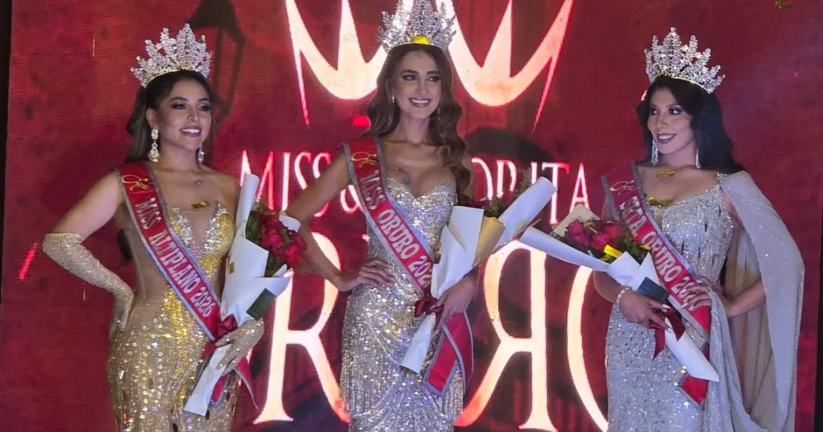 Soberanas Miss Oruro 2026 (Foto: Cortesía) 