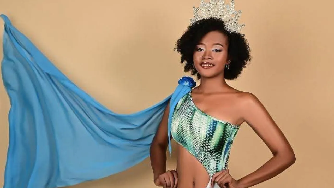 Scarlet Amukamara, candidata Miss Santa Cruz (Foto: S.A.) 